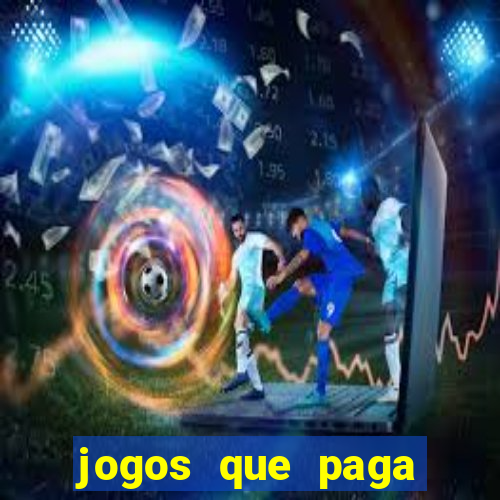 jogos que paga dinheiro de verdade no pix